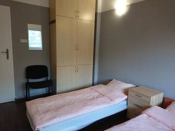 Трехместный номер с общей ванной комнатой в  Hostel Warszawa